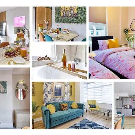 Stunning Tropical Oasis In Southend-On-Sea By Artisan Stays I Weekly Or Monthly Stay Offer I Free Parking I Sleeps 7 Exterior foto