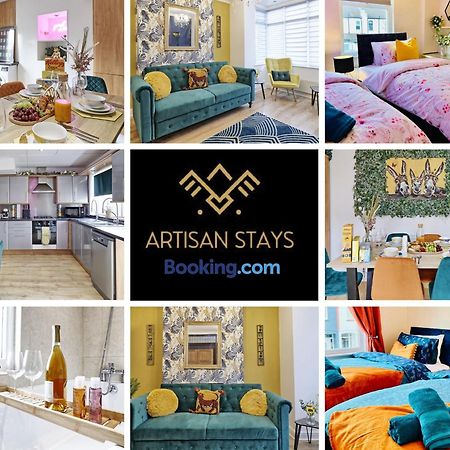 Stunning Tropical Oasis In Southend-On-Sea By Artisan Stays I Weekly Or Monthly Stay Offer I Free Parking I Sleeps 7 Exterior foto